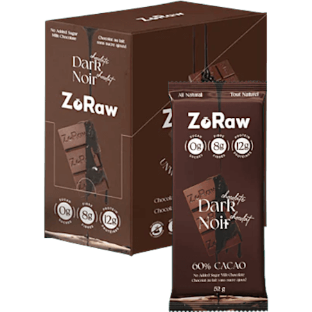 Keto-friendly Dark Chocolate Bar (Box of 12)